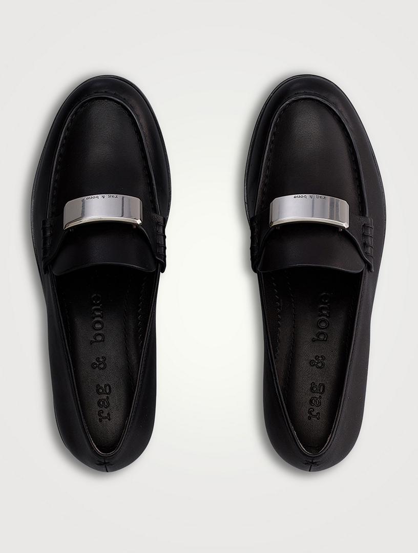 RAG & BONE Canter Leather Loafers | Holt Renfrew Canada