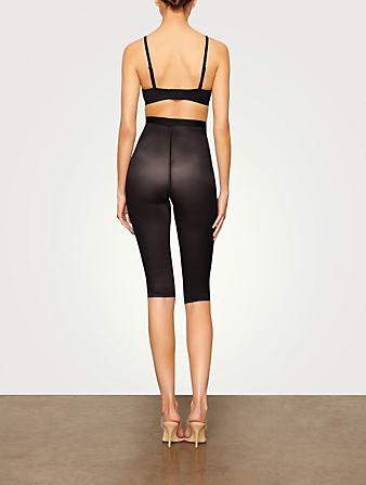 SKIMS Barely There Cropped Leggings Women's Black