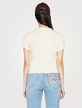 FRAME Tee-shirt Frame x Ritz Paris en coton Femmes Blanc