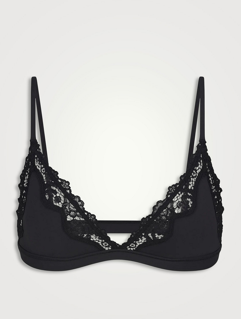 SKIMS Fits Everybody Lace Triangle Bralette | Holt Renfrew Canada