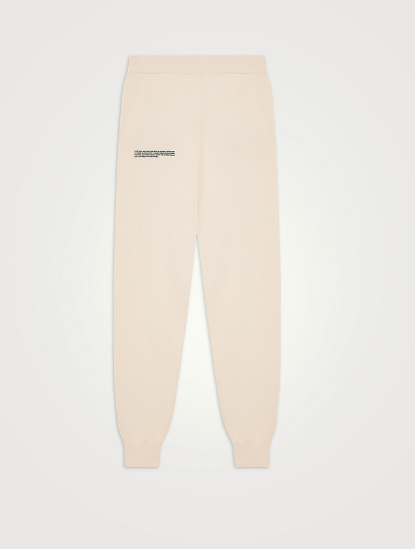 Organic Cotton Knit Joggers