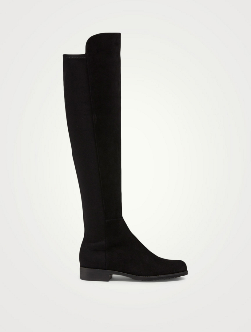 STUART WEITZMAN 5050 Suede Knee-High Boots | Holt Renfrew