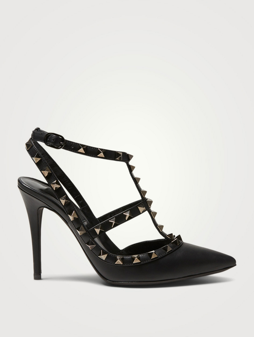 valentino rockstud leather pump