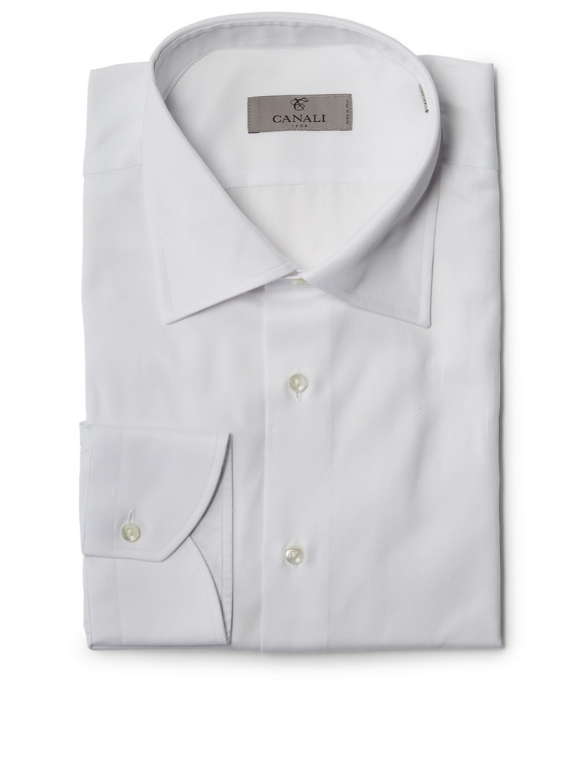 canali white dress shirt