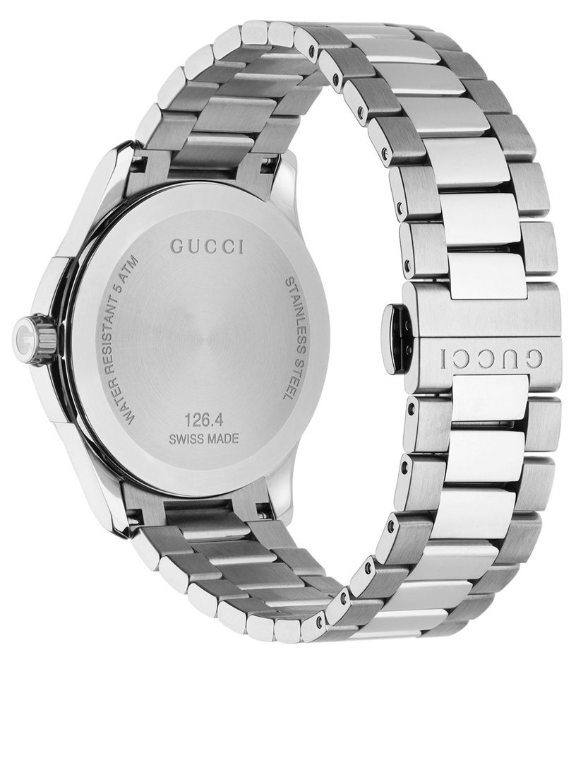 GUCCI Extra Large Gucci Dive Steel Rubber Strap Watch | Holt Renfrew Canada