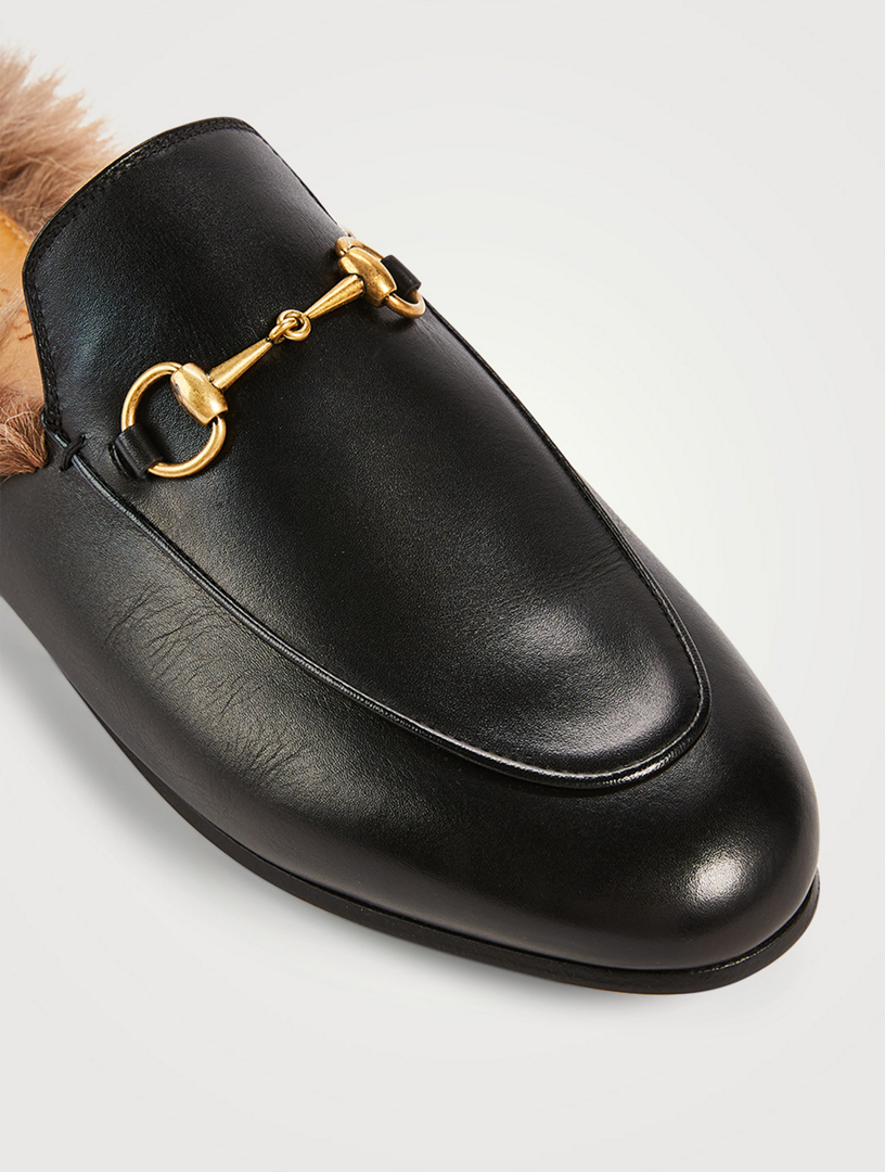 gucci women's princetown leather