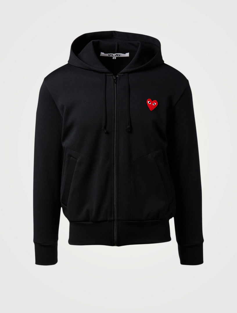 commes de garcon play hoodie