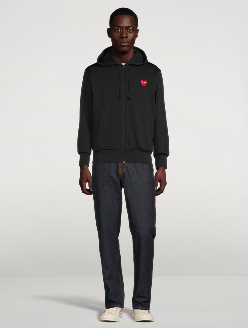 comme de garcon zip up