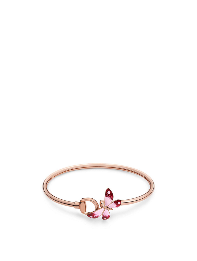 gucci rose gold bangle