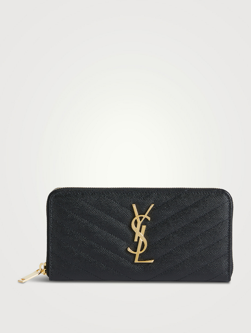 black saint laurent wallet