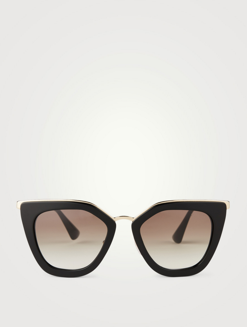 prada gradient cat eye sunglasses