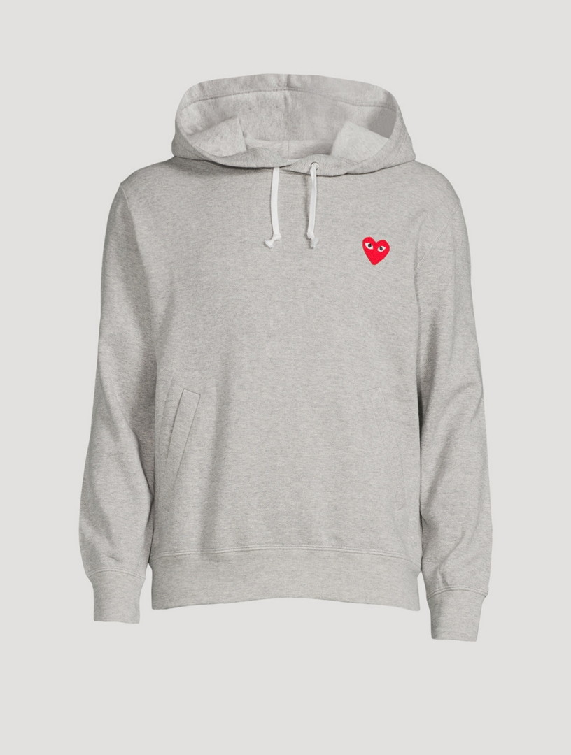 COMME DES GARÇONS PLAY Heart Hoodie | Holt Renfrew Canada