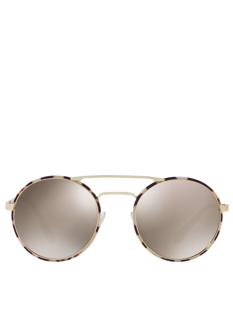 PRADA Round Aviator Sunglasses | Holt 