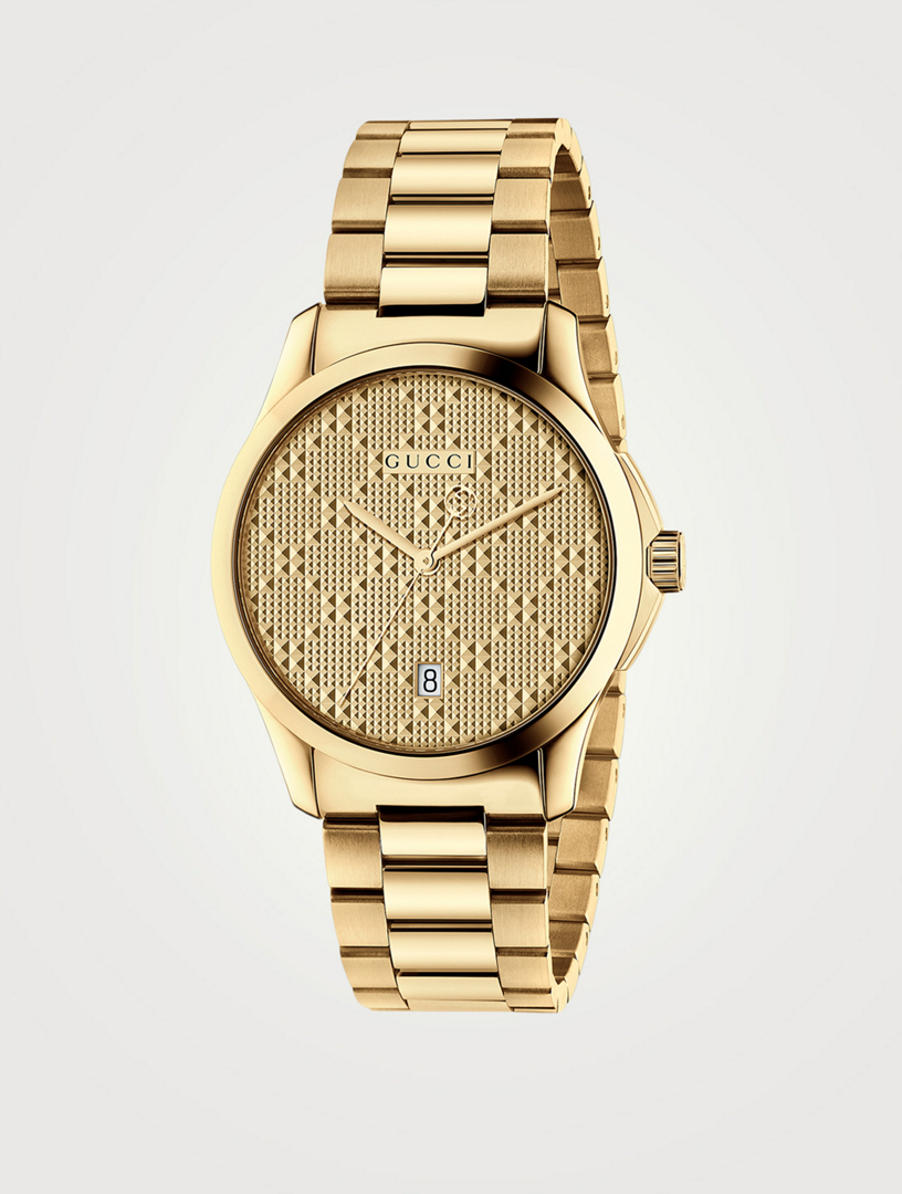 GUCCI G-Timeless Stainless Steel 