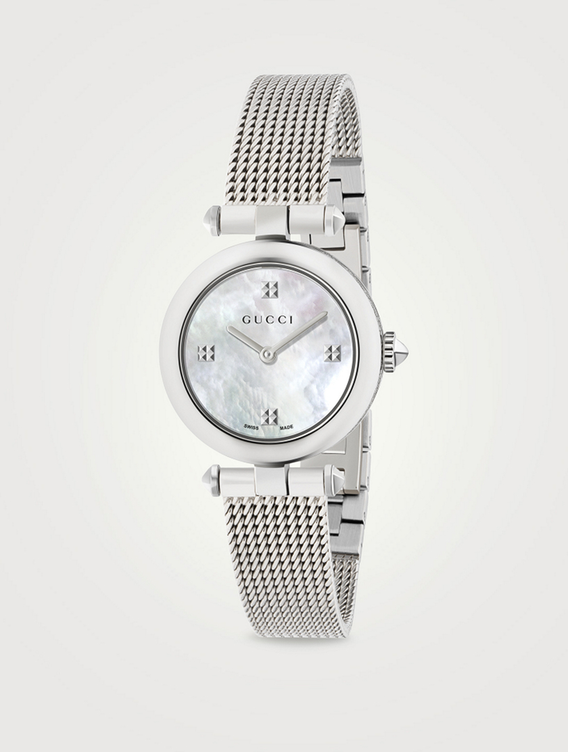 GUCCI Diamantissima Steel Bracelet Watch | Holt Renfrew Canada