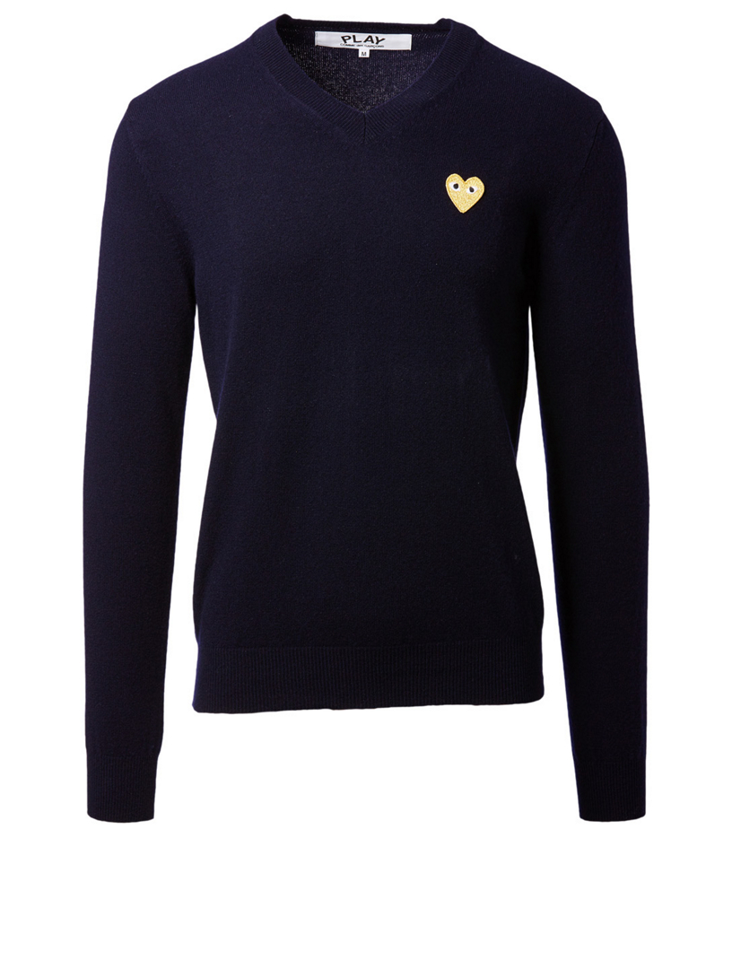 comme des garcons wool sweater