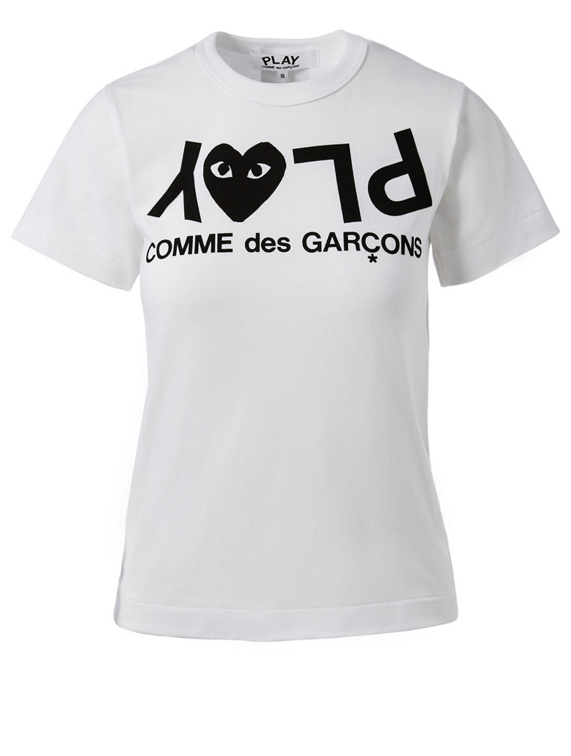 COMME DES GARÇONS PLAY Logo T-Shirt | Holt Renfrew