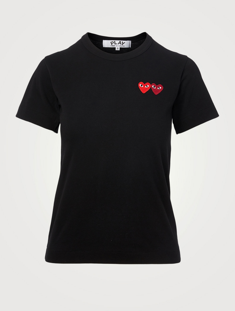 comme des garcons double heart