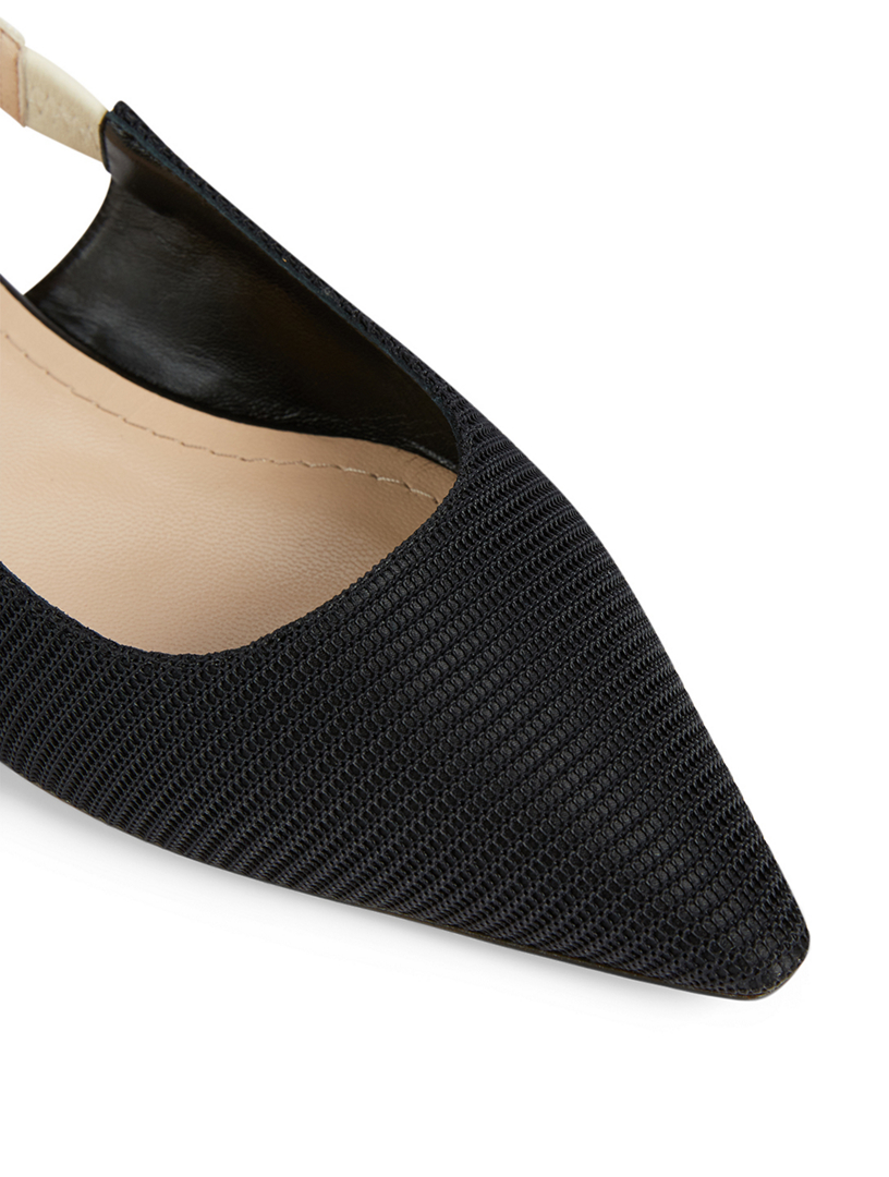 dior flat slingbacks