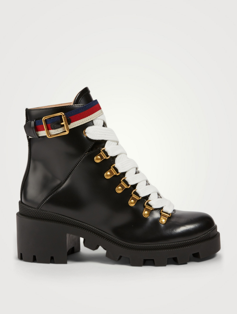 gucci sylvie web boots