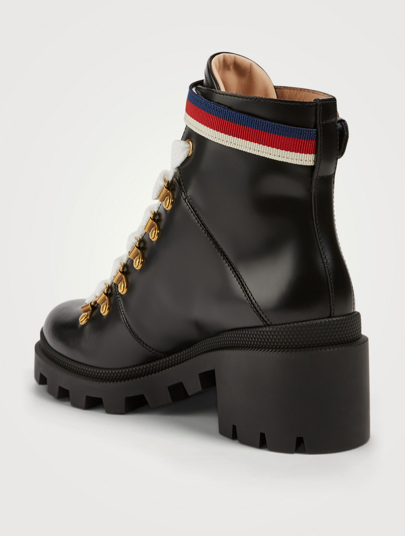 gucci sylvie web boots