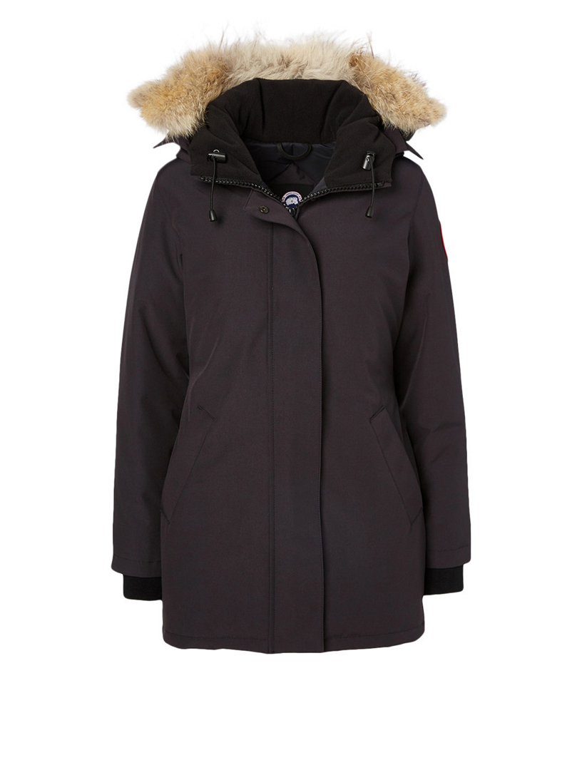 CANADA GOOSE Victoria Down Parka With Fur Hood Fusion Fit Holt