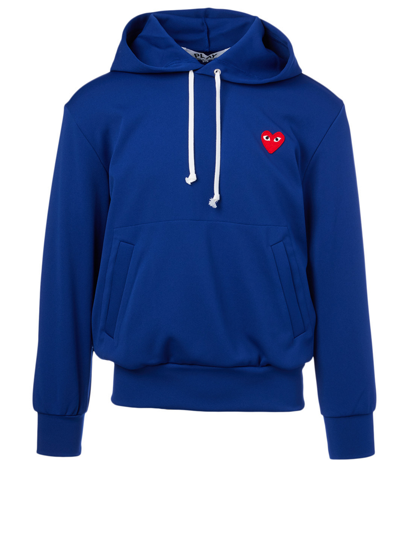 comme des garcons heart hoodie