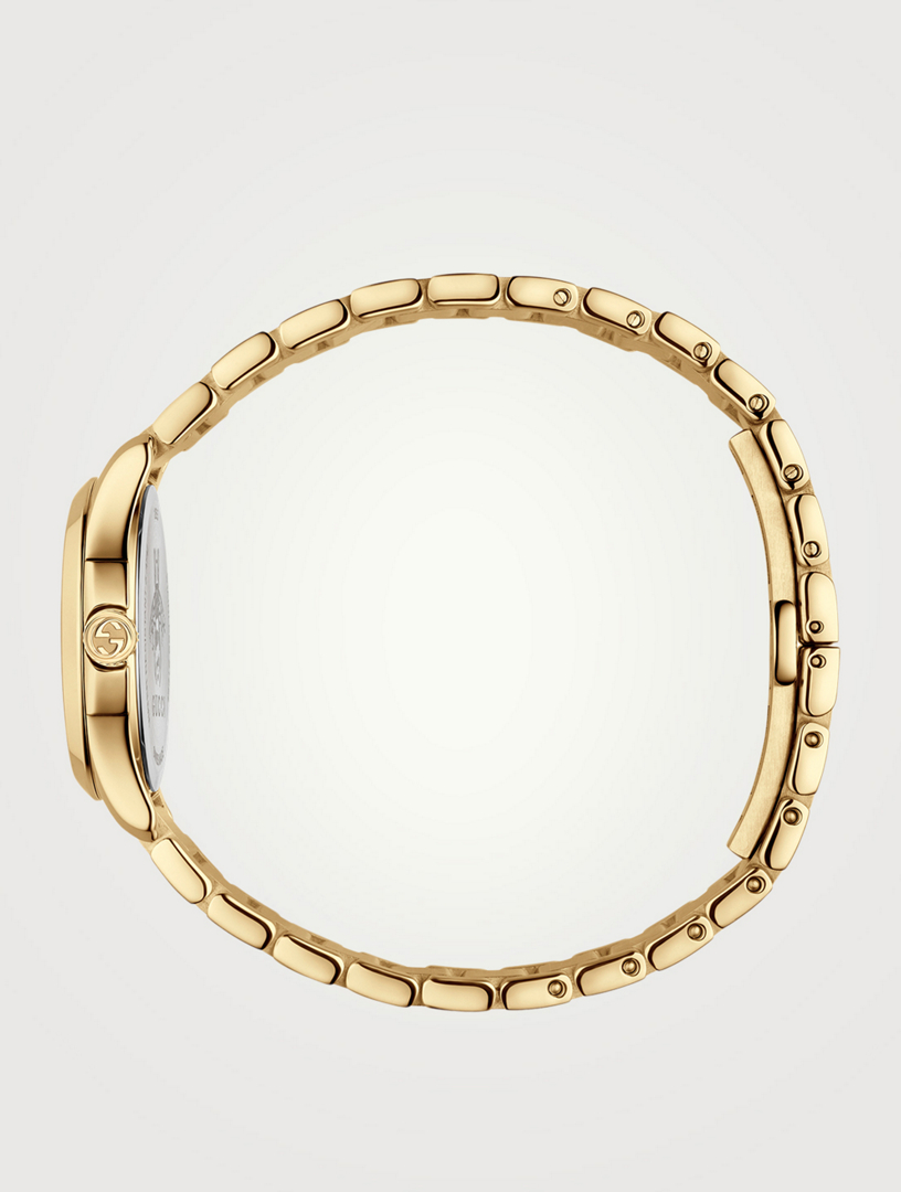 GUCCI G-Timeless Goldtone Steel Bracelet Watch | Holt Renfrew Canada