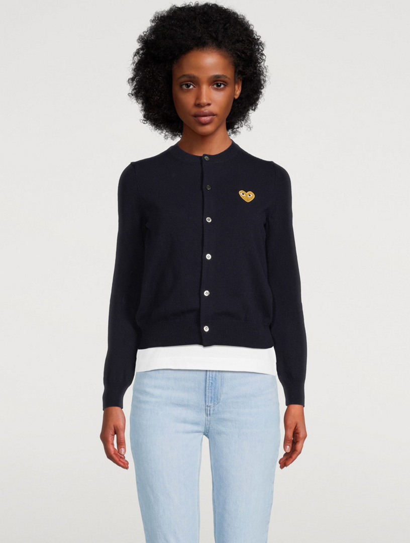 comme play cardigan