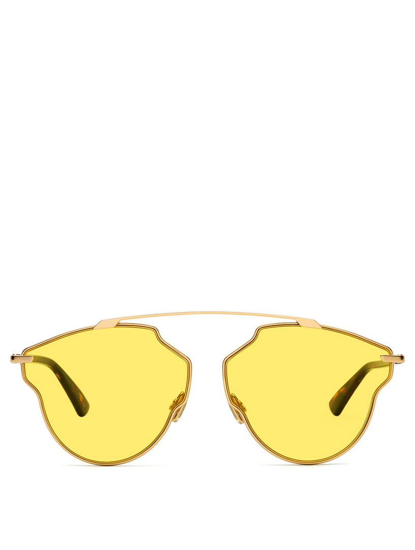 dior yellow sunglasses