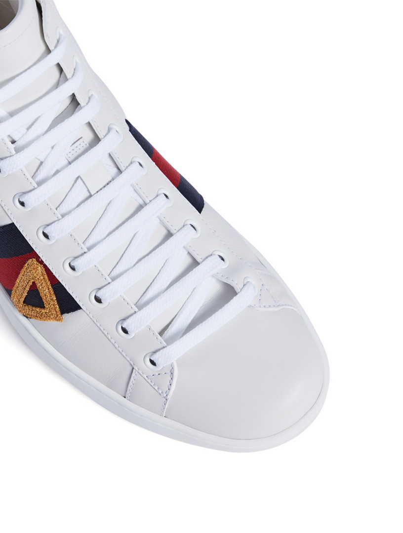 GUCCI New Ace High-Top Sneakers With Loved Logo | Holt Renfrew Canada