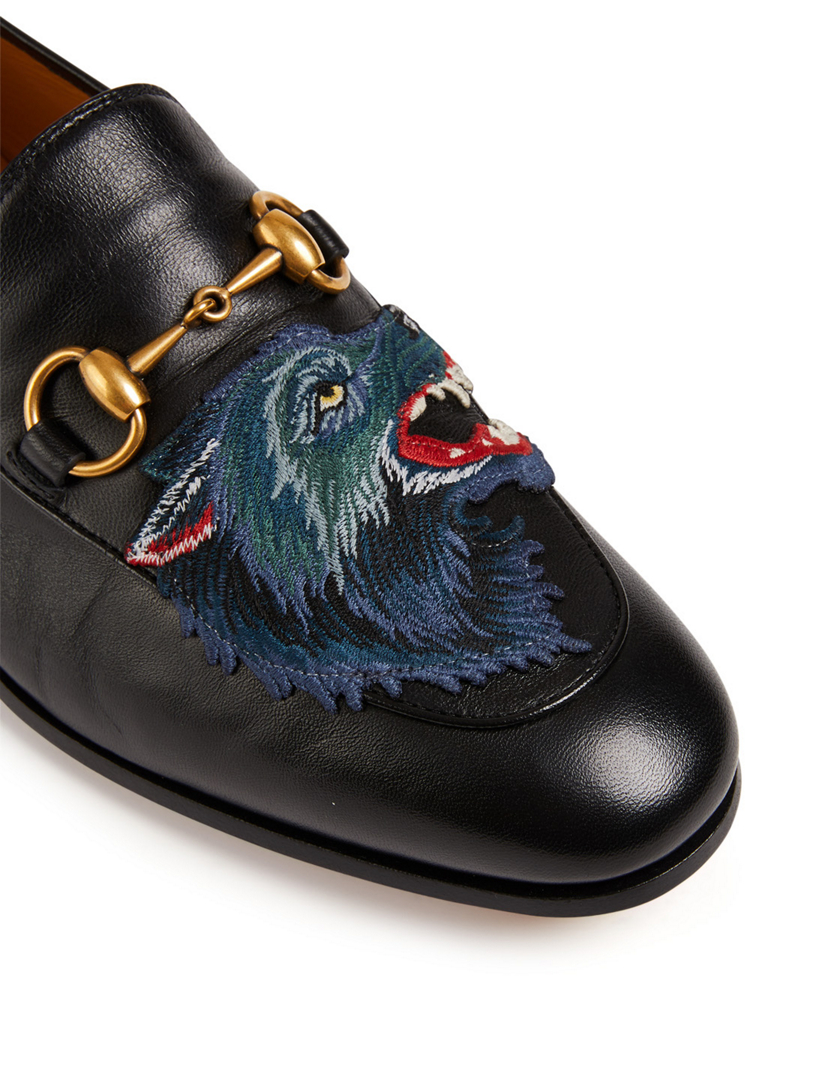 gucci wolf loafers