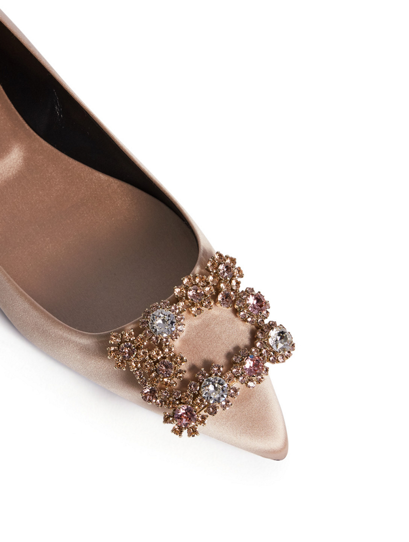 roger vivier satin