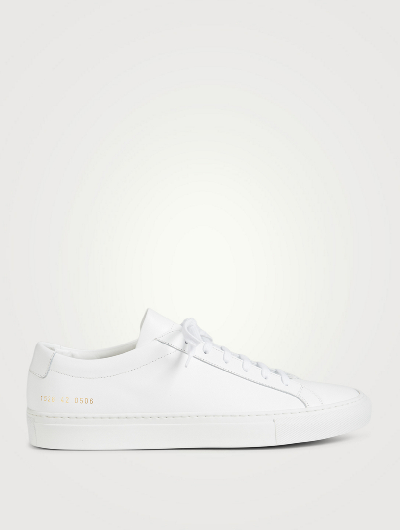 COMMON PROJECTS Original Achilles Leather Sneakers Mens White