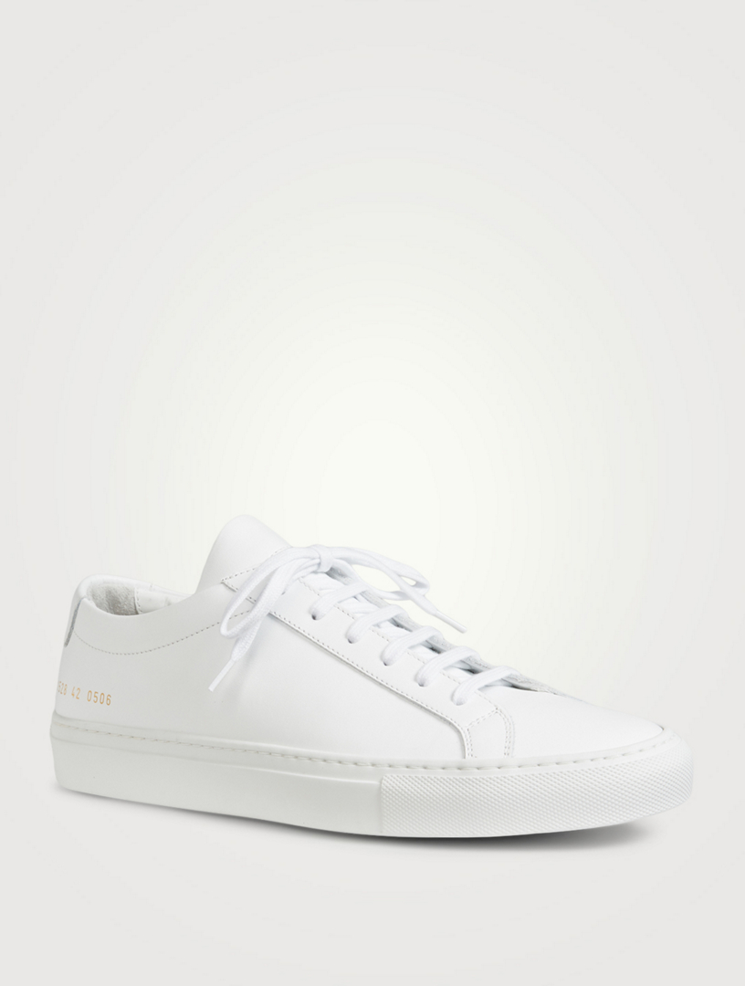 COMMON PROJECTS Original Achilles Leather Sneakers Mens White