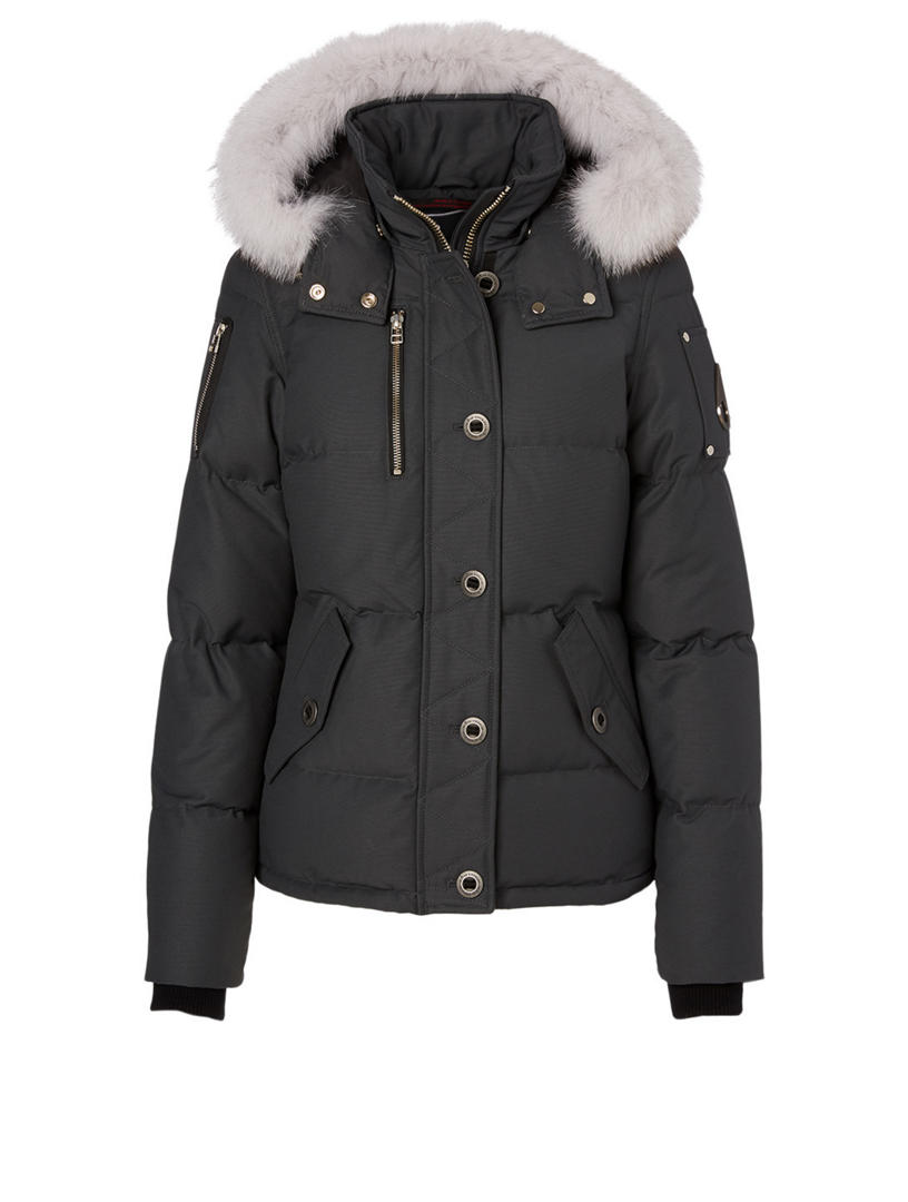 MOOSE KNUCKLES 3Q Down Jacket With Fur Hood | Holt Renfrew Canada
