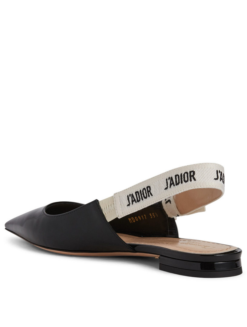 dior flat ballerina