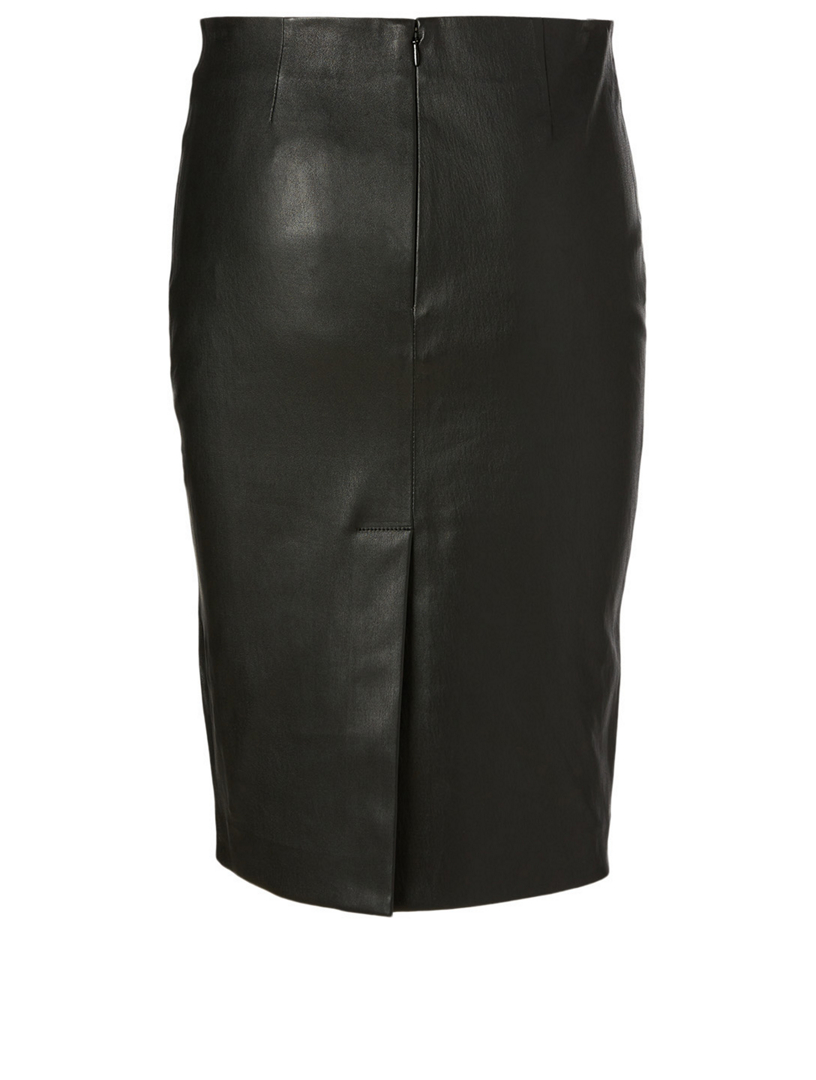 THEORY Leather Pencil Skirt | Holt Renfrew Canada