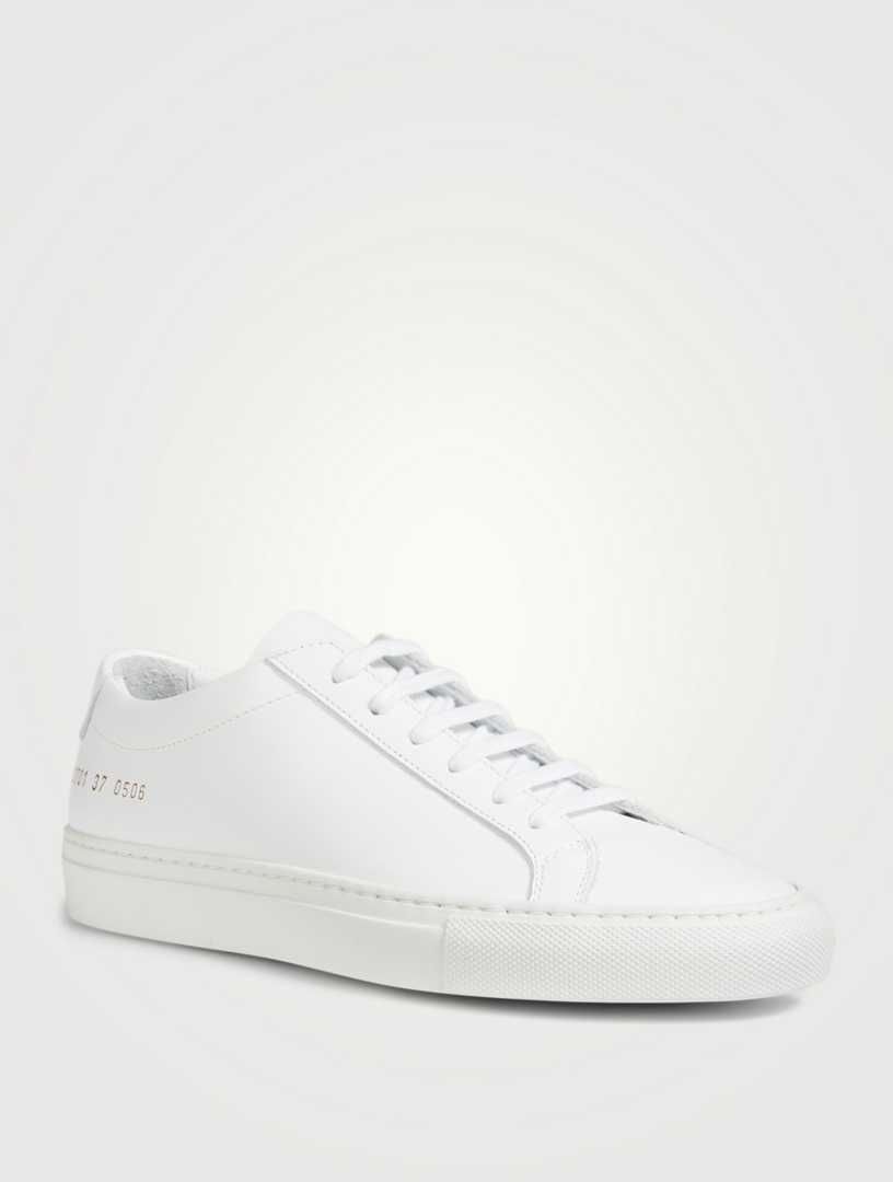 common projects white shoes