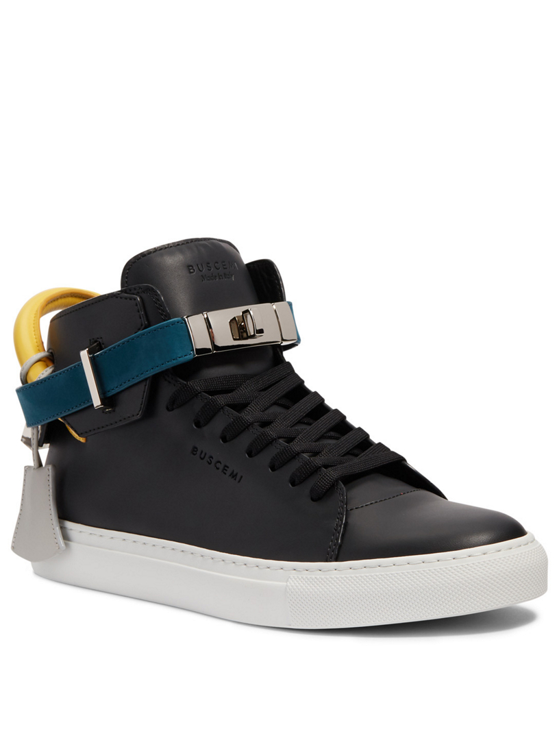 BUSCEMI 100MM Leather Sneakers | Holt Renfrew Canada