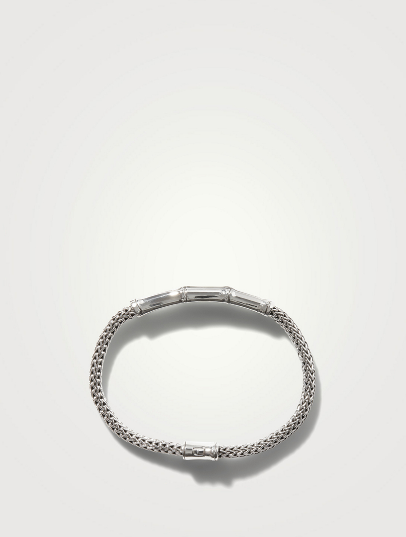 Classic Chain Bamboo Station Bracelet