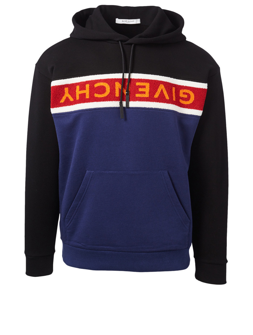 GIVENCHY Towelling Band Hoodie With 