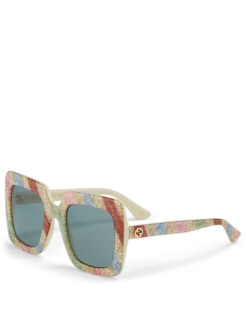 GUCCI Oversized Square Sunglasses Holt Renfrew Canada
