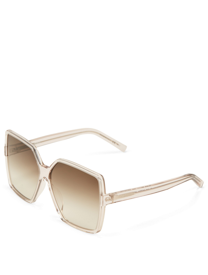 SAINT LAURENT SL 232 Betty Square Sunglasses | Holt Renfrew Canada