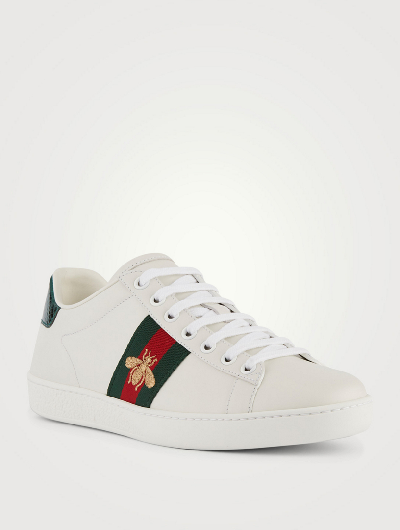 gucci shoes ace embroidered sneaker