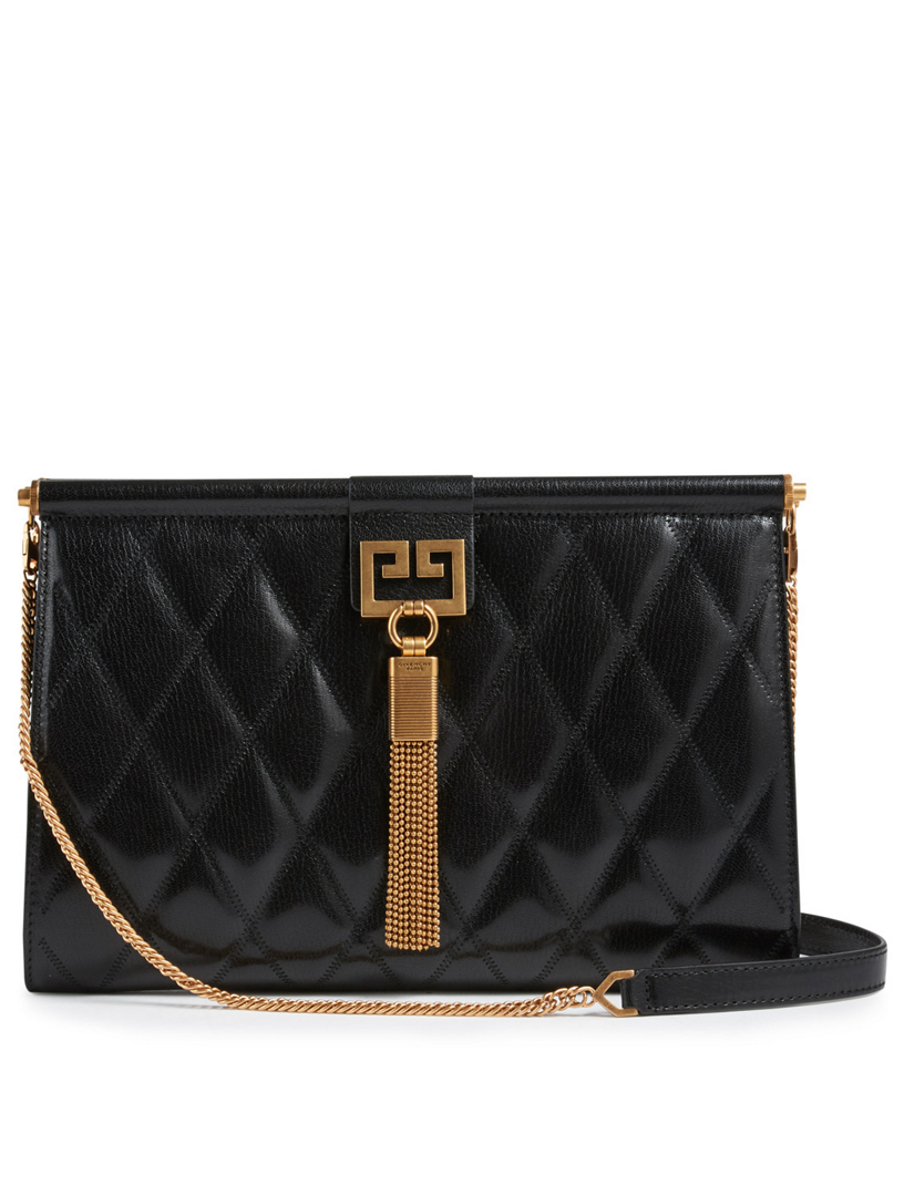 GIVENCHY Medium Gem Leather Bag With 