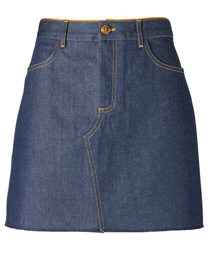 denim mini skirt canada