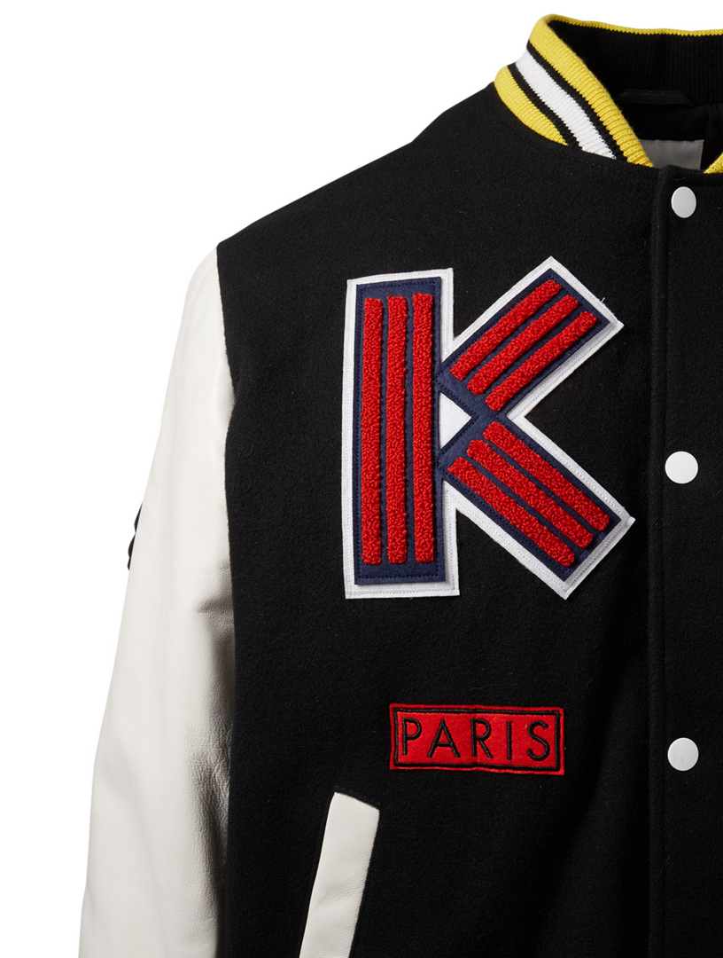 kenzo letterman jacket