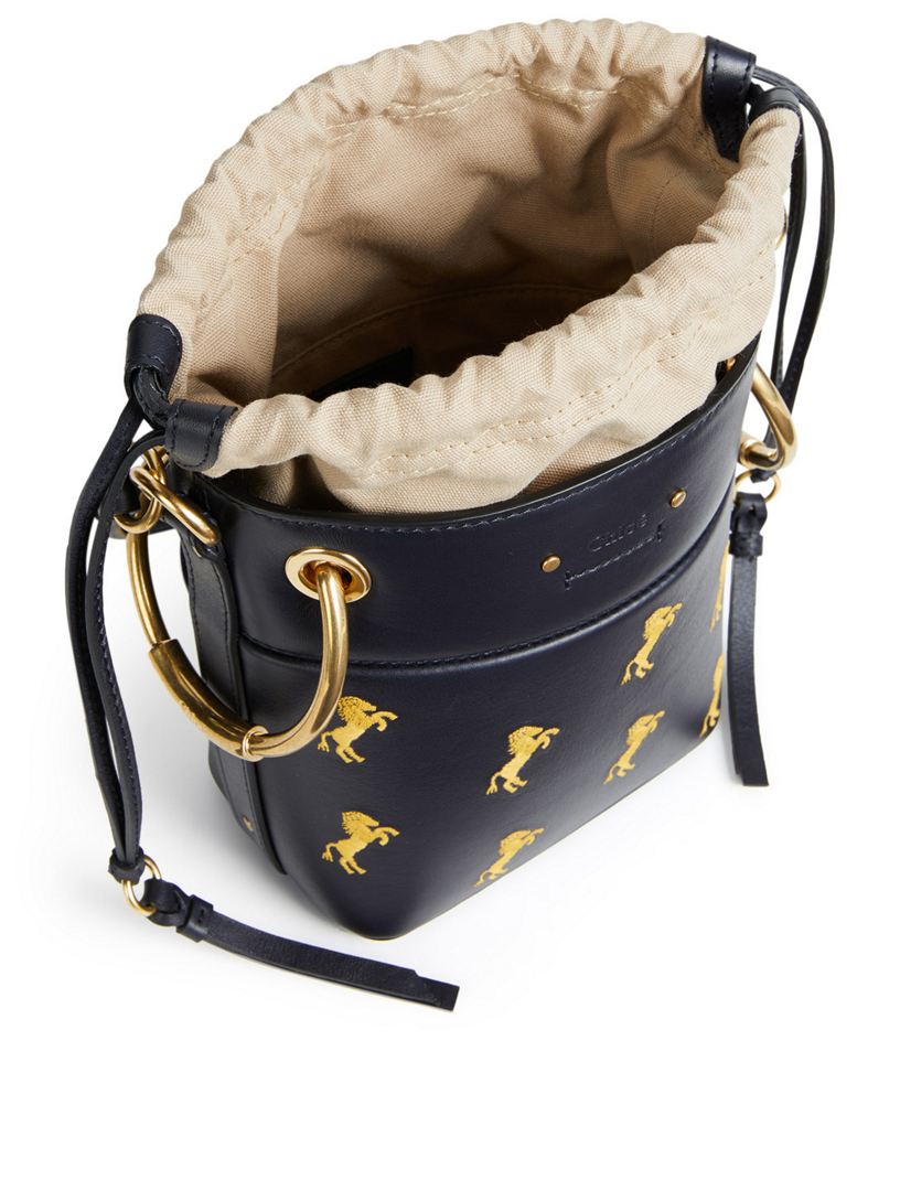 chloe horse bucket bag