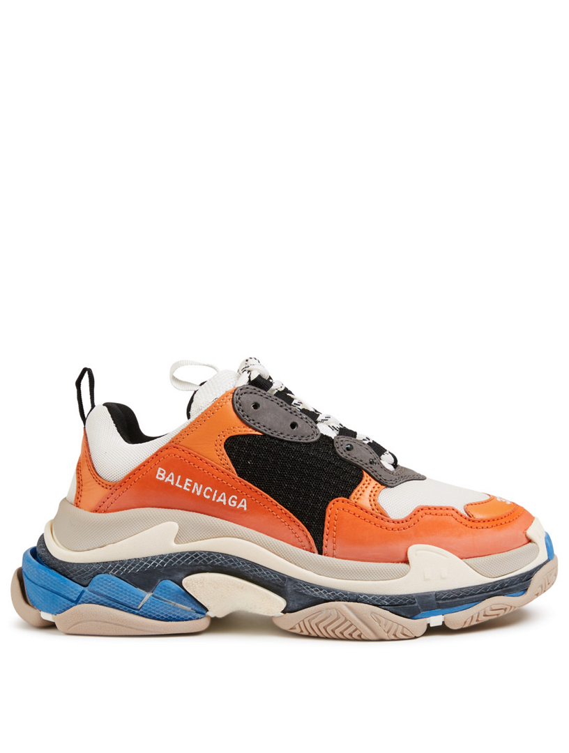 balenciaga triple s femme brun